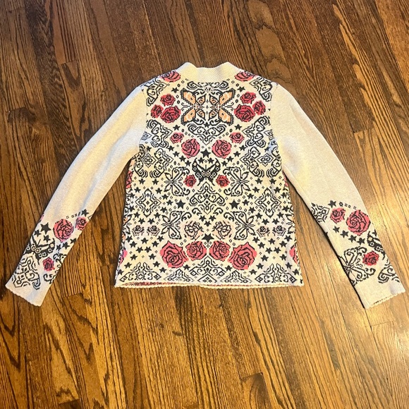 Odd Molly Rose and Butterfly Off White Cardigan - Picture 12 of 16